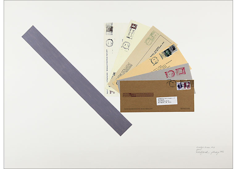 Artwork entitled Envelope Series, No. 13, Fan
