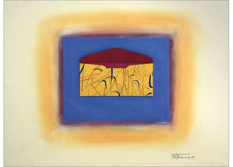 Artwork entitled Envelope Series, No. 43, May Day